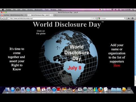 World Disclosure Day July 8th Help Support! Make Viral!