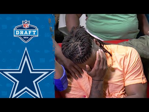 Jaylon Smith Gets Emotional When Cowboys Call | 2016 NFL Draft