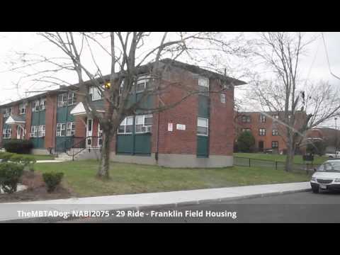 TheMBTADog: MBTA Bus 29 Ride - Franklin Field Housing, Dorchester [NABI CNG 2075] (2014-04-18)