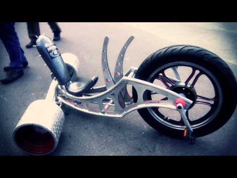 Monster BIG WHEEL extreme trike racing