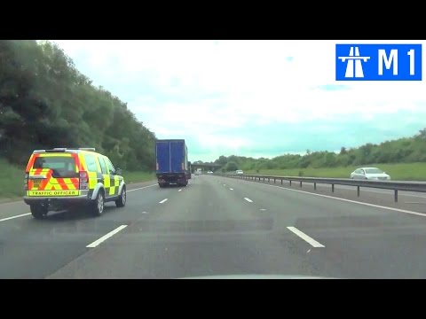 Driving in the UK - M1 Motorway (Part 1)