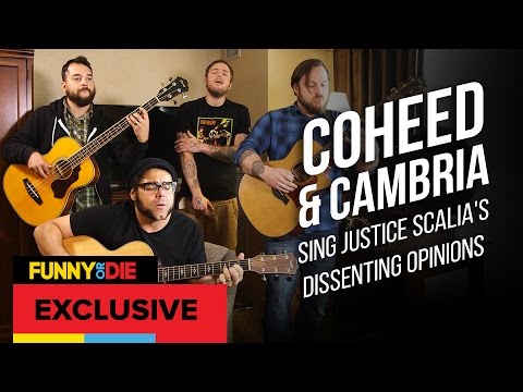 Coheed and Cambria Sing Justice Scalias Dissenting Opinions