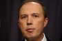 Immigration Minister Peter Dutton at a press conference in Canberra on Tuesday.