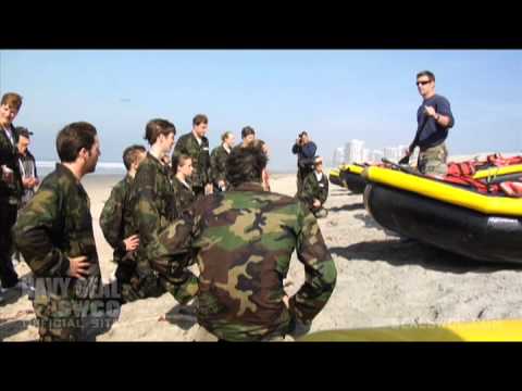 Navy SEALs Naval Special Warfare Center Visit | U.S. Olympic Swim Team 2009