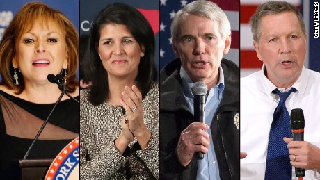 A senior Trump campaign source said Wednesday that the campaign&#39;s early favorites for vice president are now New Mexico Gov. Susana Martinez, South Carolina Gov. Nikki Haley and Sen. Rob Portman of Ohio.