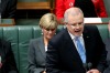 Prime Minister Malcolm Turnbull and Treasurer Scott Morrison during question time at Parliament House.