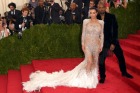 Kim Kardashian and Kanye West have already jetted into New York City with their brood for this year's Met Gala.