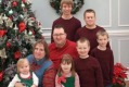 Toby and Jennifer Norsworthy with their six children. 