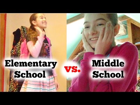 Elementary School vs. Middle School