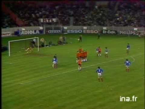 Michel Platini (Triple Ballon d'Or, 41 goals in 72 selections), legendary free kick against Holland