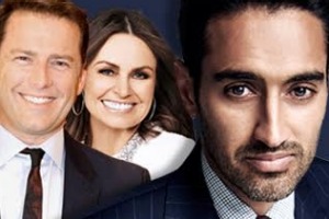 'I hope he wins': Karl Stefanovic and Lisa Wilkinson are backing Channel Ten rival Waleed Aly for TV's top honour.