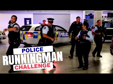 Running Man Challenge - New Zealand Police