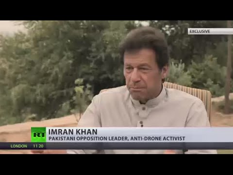 Pakistani govt tolerates US drone strikes in exchange for money - opposition leader Imran Khan