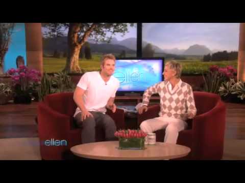 Kellan Lutz Surprises Ellen's Audience