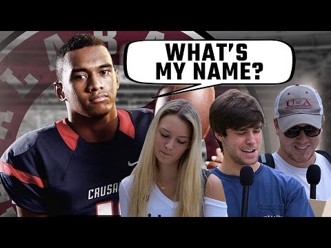 Alabama students try to pronounce 4-star QB commit Tua Tagovailoa's name