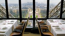 The view from Jules Verne, Paris.

