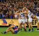 One of the best: The Adelaide Crows and Western Bulldogs had a mammoth struggle in last year's elimination final.