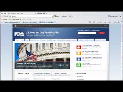 How To Use U.S. Government Agency Websites to Research Federal Regulations