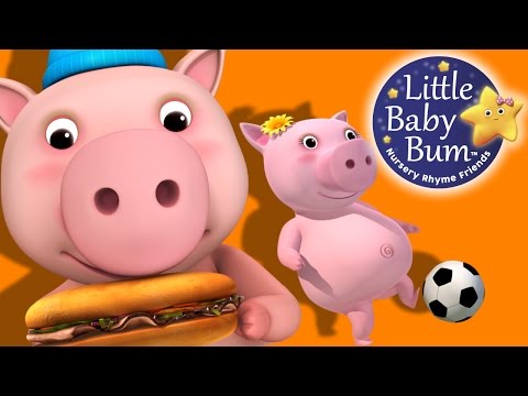 This Little Piggy | Nursery Rhymes | by LittleBabyBum