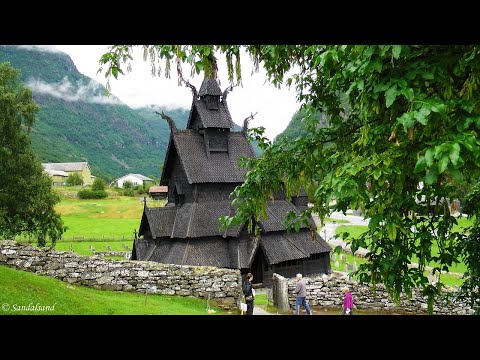 Norway - Borgund stavkirke (stave church)