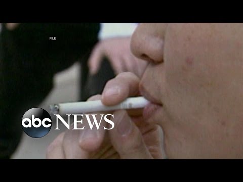 California Smoking Age Raised to 21