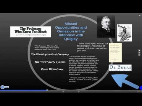 Tragedy and Hope: Professor Carroll Quigley and the "Article that Said Too Little" by Kevin Cole