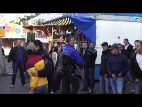 Gespannen sfeer op de kermis van IJmuiden