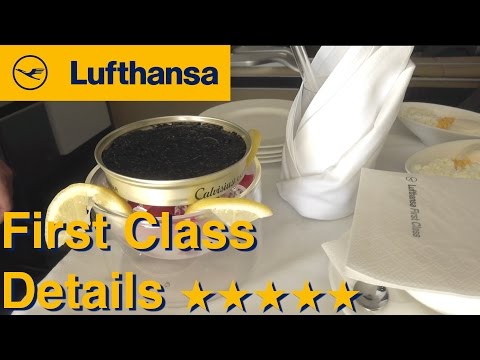 Lufthansa First Class Airbus A340 Review (LH412)