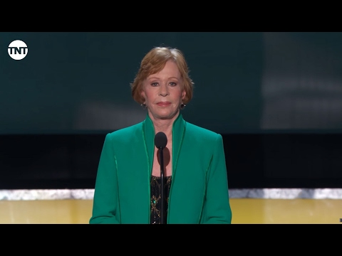 Carol Burnett I SAG Awards Lifetime Achievement 2016 I TNT