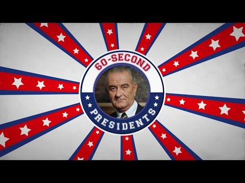 Lyndon B. Johnson | 60-Second Presidents | PBS