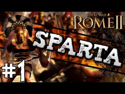 Total War: Rome II: Sparta Campaign #1 ~ Spear and Shield!