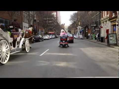 Nashville Tennessee - a ride through downtown streets.