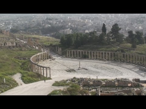 Roman city of Gerasa at Jerash - Jordan