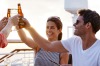 Toasting the sunset: On board Princess Cruises.