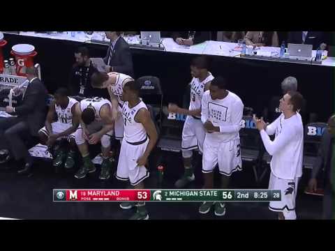 Michigan State vs. Maryland - 2016 Big Ten Men's Basketball Men's Basketball Highlights