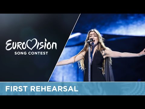 Iveta Mukuchyan - LoveWave (Armenia) First Rehearsal