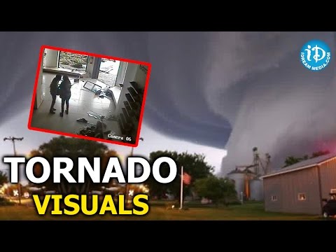 CCTV Visuals of Tornado || Tornado Destroyed the City || Uruguay