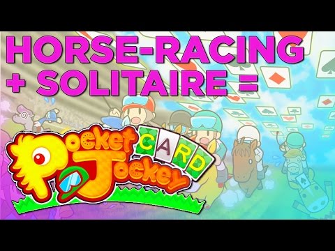 Pocket Card Jockey GAMEPLAY - Solitaire Horse Racing From the Makers of Pokémon