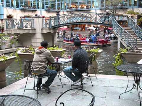 San Antonio's RIVERWALK (( its sights & sounds )) Tues., 10/16/12