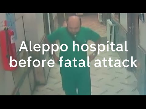 Aleppo hospital attack: CCTV footage shows Al Quds air strike in Syria