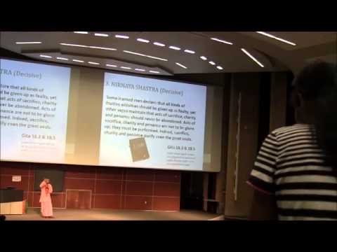 Bhagavad Gita - Culmination of Science & Spirituality (University of Cincinnati, US)