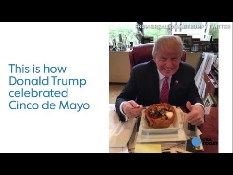 Social media went nuts over Trump's Cinco de Mayo tweet