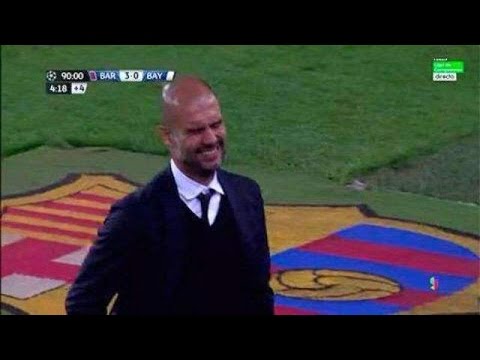 Pep Guardiola vs Barcelona 2015