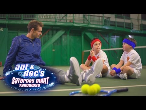 Little Ant & Dec interview Andy Murray - Saturday Night Takeaway