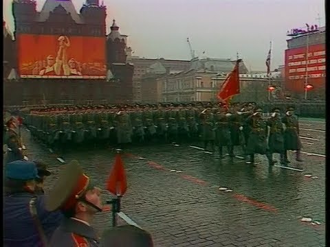 Soviet Army Parade, 1974 Парад 7 ноября