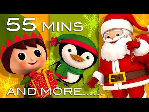 Jingle Bells | Christmas Songs | And More Children's Songs! | 56 Minutes Long | from LittleBabyBum