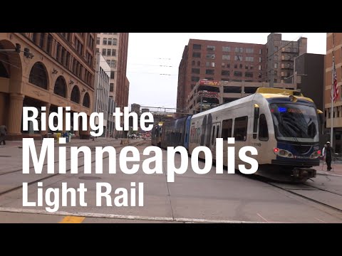 A Trip on the Minneapolis Light Rail