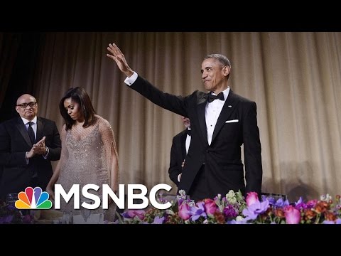 Obama gets laughs at Correspondents’ Dinner