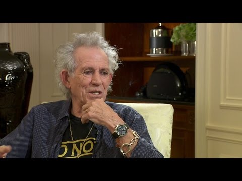 Keith Richards on the Andrew Marr Show  (Clips from Crosseyed Heart) Sept 2015