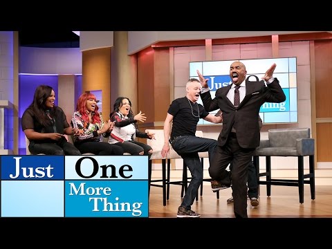 Kick step with Kid N’ Play || STEVE HARVEY